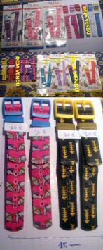 Bracelets neufs en tissu pour montres Flik Flak vintage, Ophalen of Verzenden, Nieuw