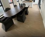 Eettafel, Huis en Inrichting, Tafels | Eettafels, Ophalen, 100 tot 150 cm, Vijf personen of meer, Ovaal