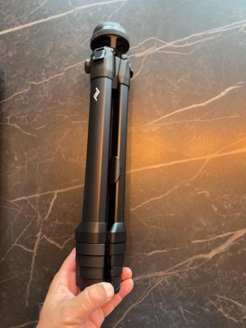 Peak design Trépied de voyage, TV, Hi-fi & Vidéo, Photo | Trépieds & Rotules, Comme neuf, Trépied, Avec rotule, Enlèvement ou Envoi