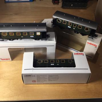 Marklin personenwagons 4301(0) (prijs voor set van 3) beschikbaar voor biedingen