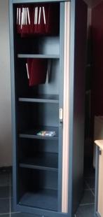 Armoire métallique de bureau avec porte coulissante., Enlèvement, Utilisé, Bureau