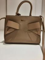 Handtas Kisses of Pearl taupe, Handtassen en Accessoires, Tassen | Damestassen, Ophalen, Zo goed als nieuw, Beige, Handtas