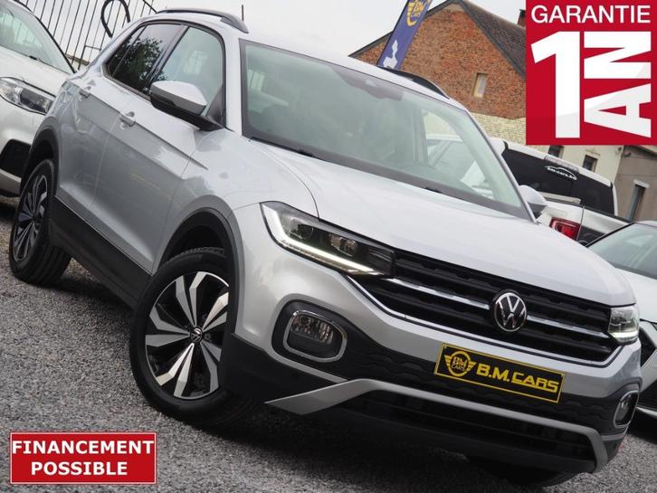 Volkswagen T-Cross 1.0TSI Active FULL DSG7 Virtual Cockpit G, Auto's, Volkswagen, Bedrijf, T-Cross, ABS, Achteruitrijcamera, Airbags