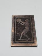 Metalen proefdrukplaat postzegel, Ophalen of Verzenden