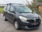 Dacia lodgy 7zit benzine LPG FULL OPTION+ keuring vvk, Auto's, Dacia, Euro 5, Stof, Handgeschakeld, Zilver of Grijs