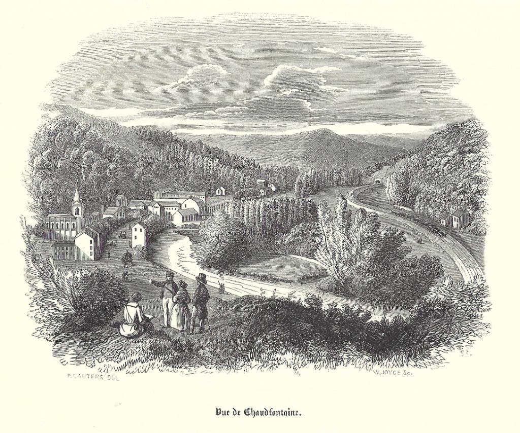 1853 - Chaudfontaine, Envoi