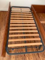 Lit gigogne 90x200cm, Maison & Meubles, 90 cm, Brun, Enlèvement, Utilisé