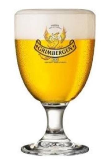 Bierglas : 2 x Westmalle / 1 x Steenbrugge / 1 x Grimbergen beschikbaar voor biedingen