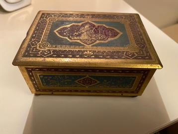Ancien coffret décoré, Enlèvement ou Envoi
