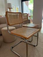 Gereserveerd | 2 stoelen in Cesca Marcel Breuer stijl, Huis en Inrichting, Stoelen, Ophalen, Zo goed als nieuw, Riet of Rotan