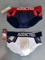 2 nieuwe Addicted  push up slips heren, Verzenden, Blauw, Slip