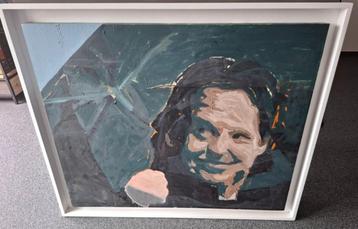 Portretschildering U2-zanger BONO beschikbaar voor biedingen