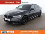 BMW 5 Serie 530 530e M Sport (bj 2020, automaat), Auto's, BMW, Achterwielaandrijving, Gebruikt, Leder, Hybride Elektrisch/Benzine