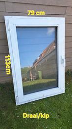 Aluminium Raam 79 x 113 (Draaikip), Ophalen, Zo goed als nieuw, Aluminium