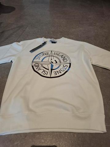 Stone Island sweater, Neuf, Stone island, Enlèvement, Blanc