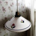 Knusse keramiek vintage  pendellamp luchter plafondlamp, Ophalen of Verzenden