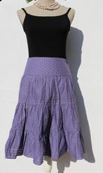 Mooie paarse katoenen rok S, Kleding | Dames, Rokken, Paars, Ophalen of Verzenden, Zo goed als nieuw, Maat 36 (S)