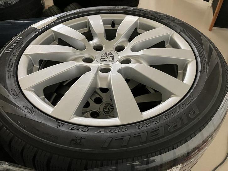 20inch Porsche Cayenne velgen + Pirelli of Michelin winterba, Auto-onderdelen, Banden en Velgen, Banden en Velgen, Winterbanden