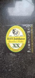 Oud bieretiket BAV jubilator de scheldebrouwerij Gravenpolde, Verzamelen, Ophalen of Verzenden, Zo goed als nieuw