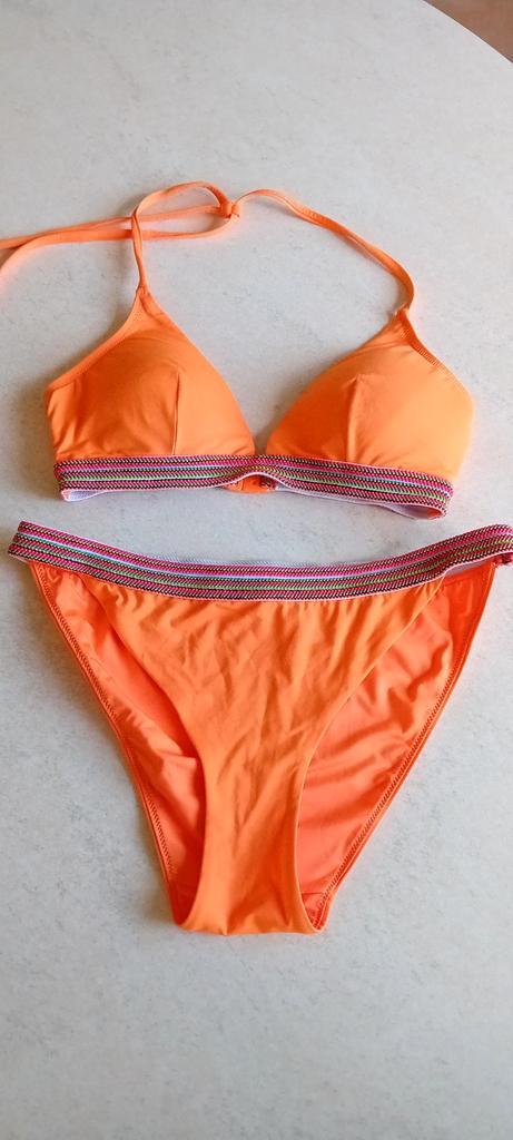 Oranje bikini maat 36/38, Kleding | Dames, Badmode en Zwemkleding, Zo goed als nieuw, Bikini, Oranje, Ophalen of Verzenden