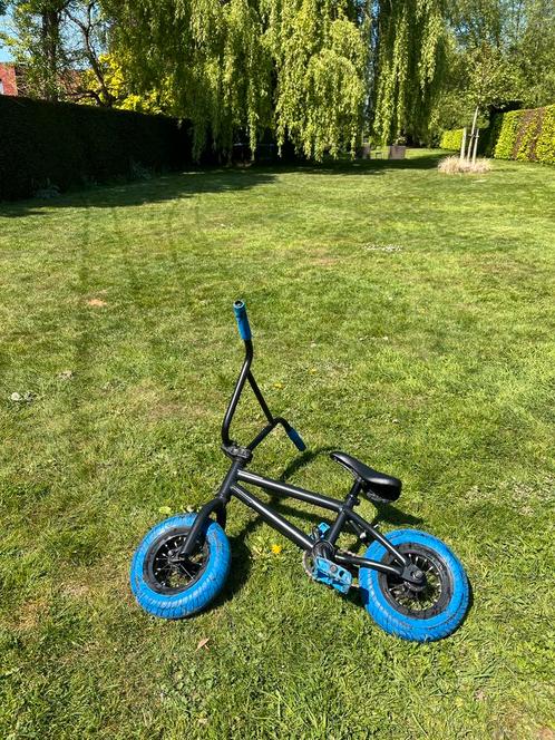 Mini BMX blauw, Fietsen en Brommers, Fietsen | Crossfietsen en BMX, Zo goed als nieuw, Ophalen