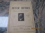 muziekboekje van Peter Benoit, Livres, Musique, Utilisé, Enlèvement ou Envoi, Instrument