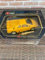 Lamborghini Diablo 1/18 Diecast Car BBurago Yellow, Ophalen of Verzenden