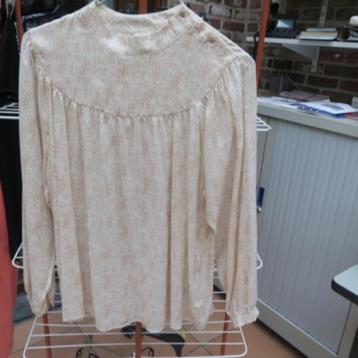 Blouse nieuw zand print Yaya Women mt 40 beschikbaar voor biedingen