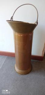 Houtskoolemmer copper - parapluhouder, Ophalen of Verzenden