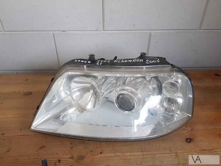 Seat Alhambra / VW Sharan 2003 - 2010 xenon koplamp links, Auto-onderdelen, Verlichting, Volkswagen, Gebruikt, Ophalen of Verzenden