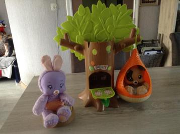 Plastic Zoopy boomhut speelgoed set (Licht) beschikbaar voor biedingen