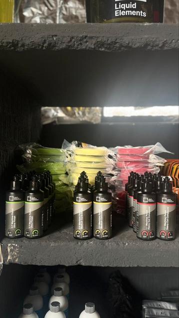 NIEUW – Liquid Elements polijstset (pads & pasta) beschikbaar voor biedingen