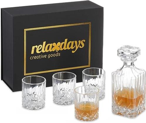 Whisky Karaaf met Glazen SNELLE GRATIS LEVERING, Antiek en Kunst, Antiek | Glaswerk en Kristal, Verzenden