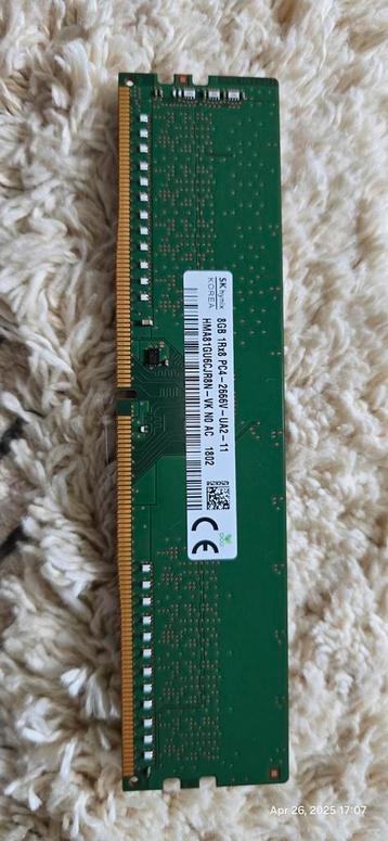 16 GB RAM-geheugen (2x8 GB) 1Rx8 PC4 2666V UA2-11 beschikbaar voor biedingen