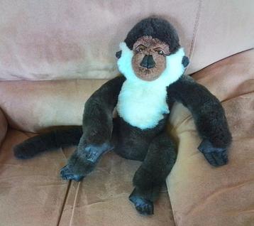 Leuke knuffel kapucijnaapje - 30 cm (mooie staat) beschikbaar voor biedingen