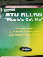 €10 STU ALLAN - Music's Got Me, Cd's en Dvd's, Vinyl | Dance en House, Ophalen of Verzenden, Gebruikt
