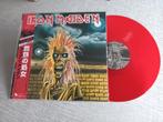 Iron Maiden  Lp 1e Studio Album - red clear, Cd's en Dvd's, Vinyl | Hardrock en Metal, Ophalen of Verzenden, Zo goed als nieuw
