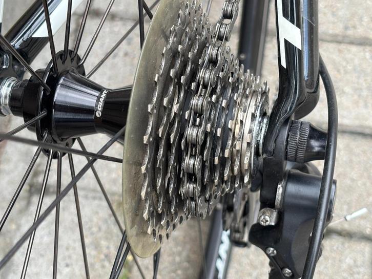 koersfiets Giant TCR volledig carbon in uitmuntende staat, Fietsen en Brommers, Fietsen | Racefietsen, Zo goed als nieuw, Heren