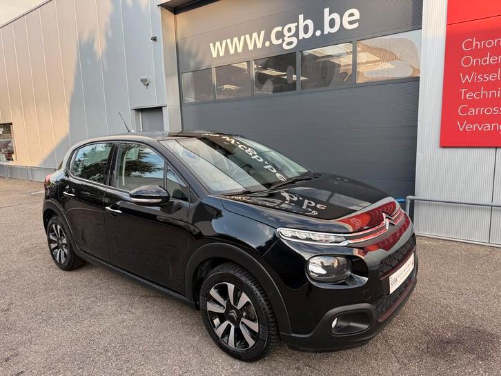 Citroën C3 1.2PureTech 83PK SHINE man dode hoek, Auto's, Citroën, Te koop, C3, 360° camera, ABS, Achteruitrijcamera, Airbags, Airconditioning