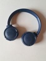 JBL blauwe draadloze hoofdtelefoon, TV, Hi-fi & Vidéo, Casques audio, Supra-aural, Utilisé, Enlèvement ou Envoi, Bluetooth