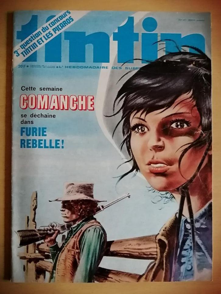 Le journal de Tintin numéro 41 - 1975, Verzamelen, Tijdschriften, Kranten en Knipsels, Krant, Ophalen of Verzenden