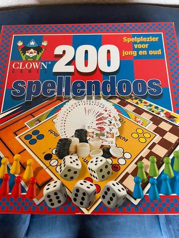 200 spellendoos - Clown games, Enlèvement ou Envoi, Comme neuf