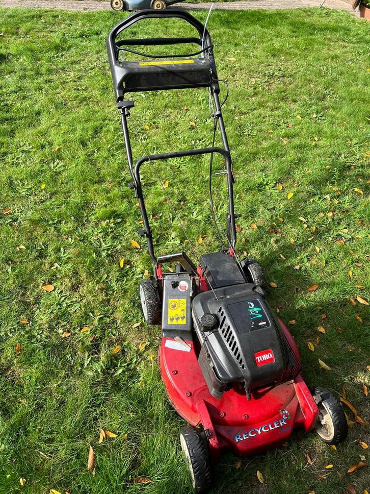 Toro grasmachine, Tuin en Terras, Grasmaaiers, Gebruikt, Benzine-grasmaaier, 50 cm of meer, Cirkelmaaier, Ophalen
