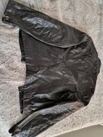 Veste en cuir de marque Mugler taille L, Noir, Porté, Enlèvement ou Envoi, Taille 52/54 (L)