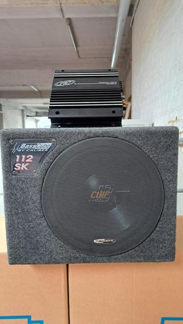 Phenix Gold QX100.2 versterker - Caliber 112SK subwoofer