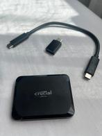 Disque Dur Externe 2 To Crucial X9 Neuf – Ultra Rapide USB-C, Computers en Software, Harde schijven, Ophalen of Verzenden, Extern