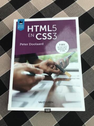 HTML5 en CSS3 handboek beschikbaar voor biedingen