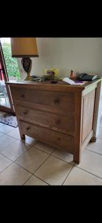 Ladenkast in donkere eik, Huis en Inrichting, Kasten | Ladekasten, Ophalen, Gebruikt, 100 tot 150 cm, Klassiek