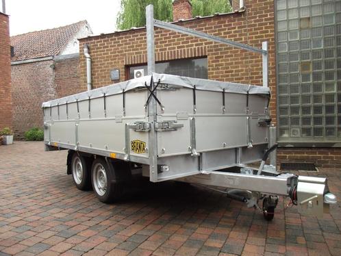 Plateau aanhangwagens, nieuw, ongeremd en geremd, te Aalst, Auto diversen, Aanhangers en Bagagewagens, Nieuw, Ophalen