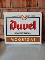 Emaille reclamebord duvel, Verzamelen, Biermerken, Ophalen of Verzenden, Zo goed als nieuw, Duvel